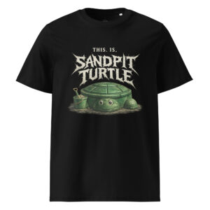 This Is Sandpit Turtle T-Shirt (Black)
