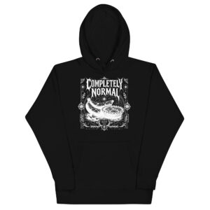 Completely Normal Hoodie (Black)